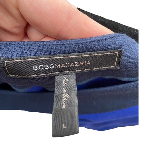 BCBG Maxazria color block dress - Picture 3 of 4